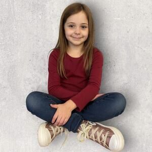 Converse All Star Kids High Top Sneakers Size 13.5 Glitter Pink Sparkle Shoes